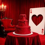 vintage-style cake
