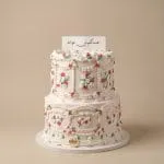Floral vintage cake