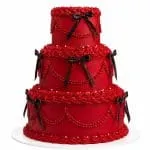 vintage-style cake
