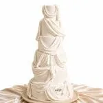 Draped Elegance Cake