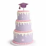 Graduation Drip Cake