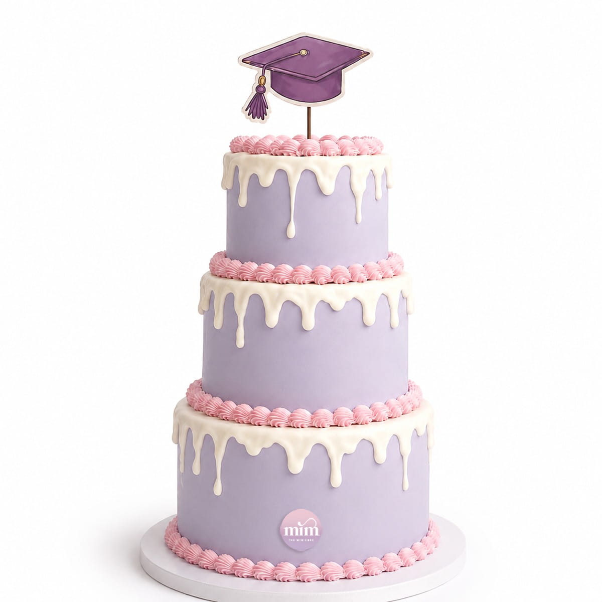 WhatsApp Image 2026-06-07 at 1.27.57 PM Graduation Drip Cake - Image 1
