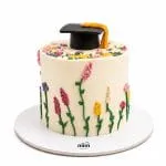 Graduation Garden Cake