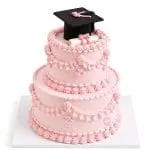 Pink Graduate Dream Cake