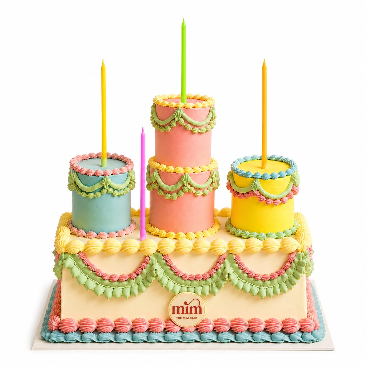 WhatsApp Image 2026-06-09 at 3.33.37 AM Pastel Celebration Cake - Image 1