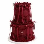 Ruby Ribbon Cake