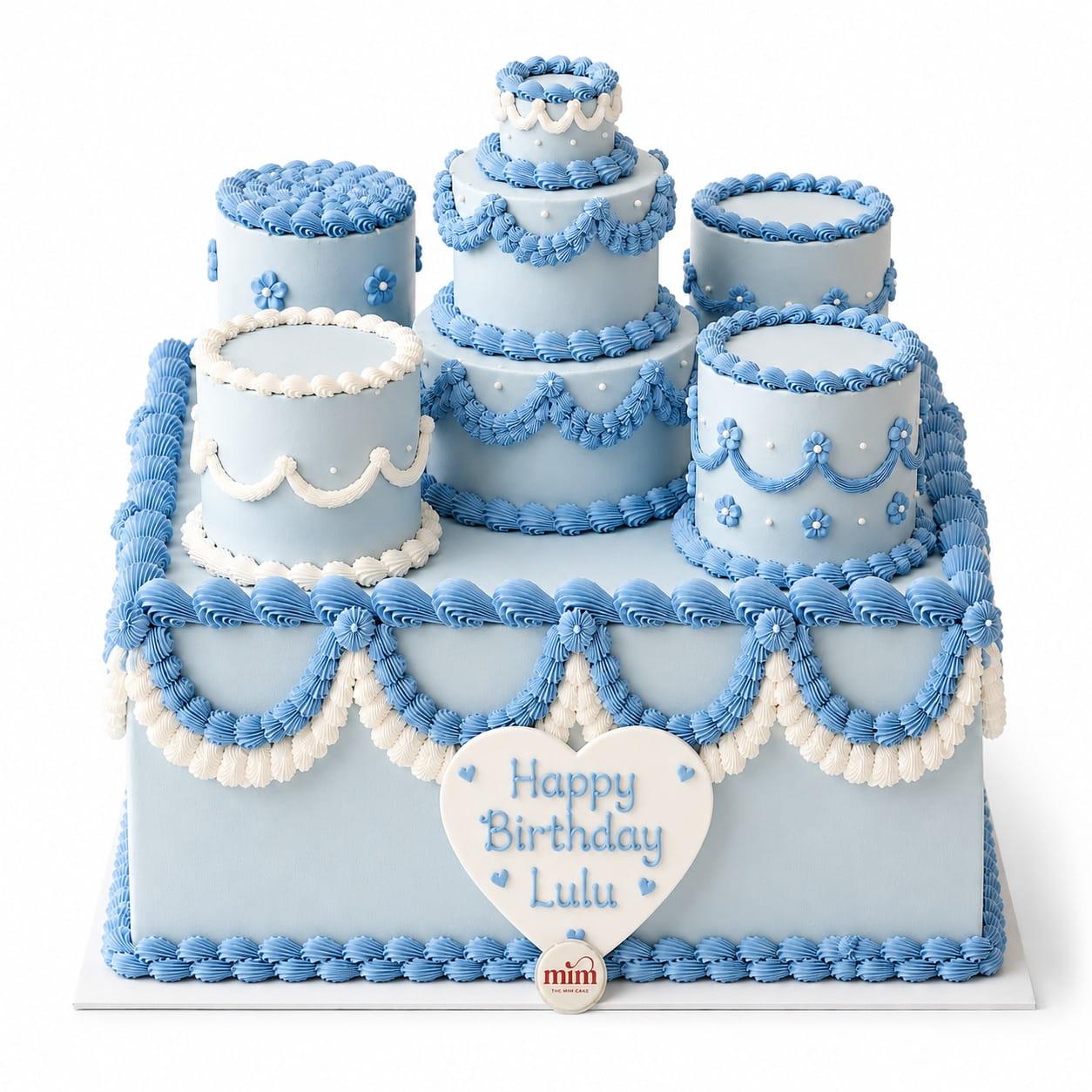 WhatsApp Image 2026-06-09 at 3.35.49 AM Blue Celebration Mini Cake - Image 1