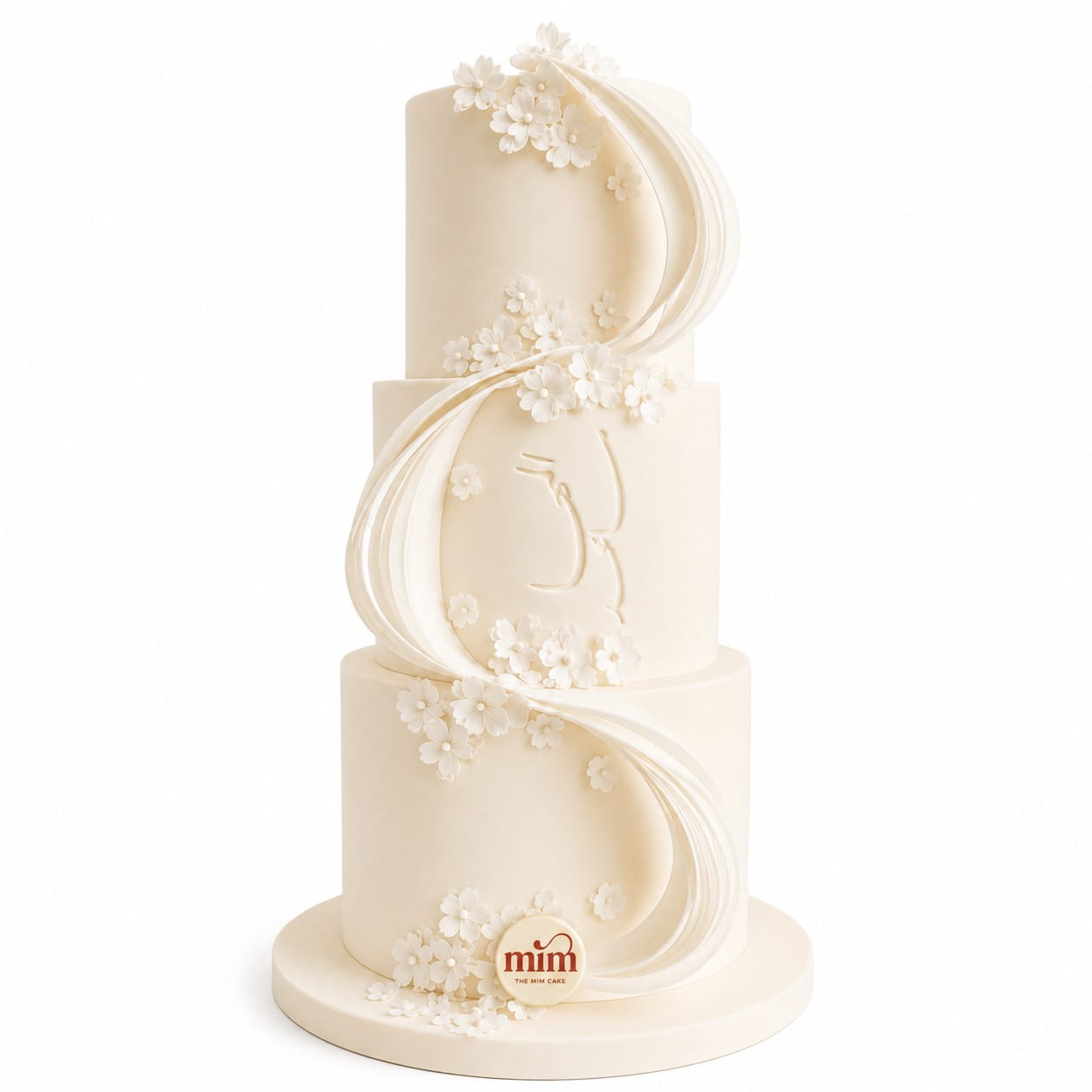WhatsApp Image 2026-06-09 at 4.12.17 AM Ethereal Blossom Wedding Cake - Image 1