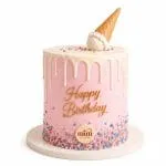 Sprinkle Ice Cream Cake
