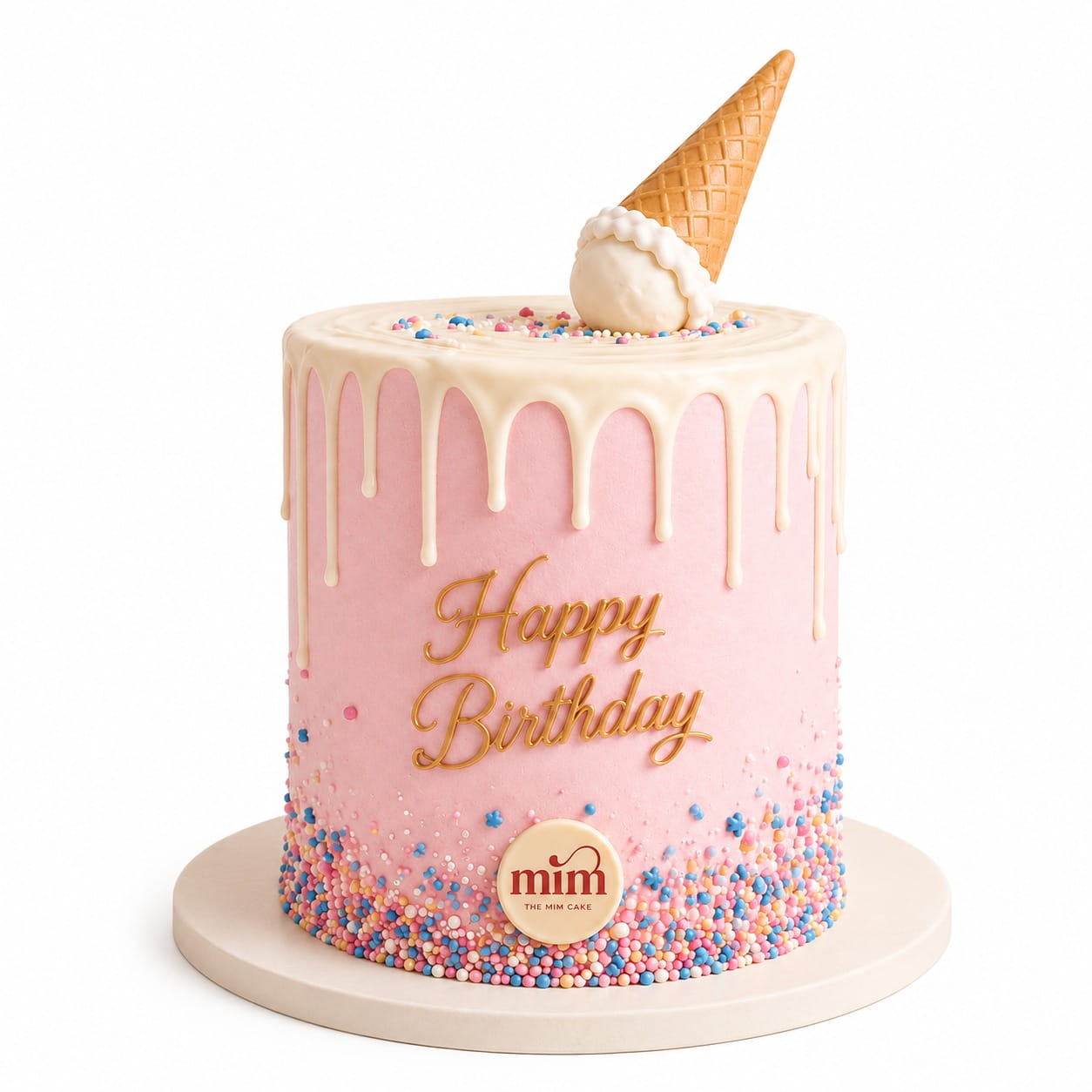 WhatsApp Image 2026-06-09 at 4.18.35 AM Sprinkle Ice Cream Cake - Image 1