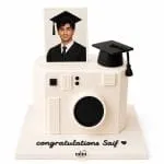 Graduation photo cak