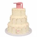 Floral Graduation Garden Cake