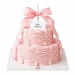 Pink Ribbon Celebration Cake