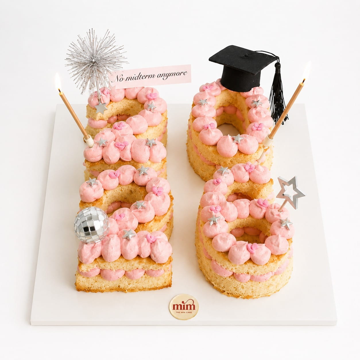 WhatsApp Image 2026-06-12 at 5.46.23 AM Graduation Number Cake - Image 1