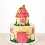 Fairy Garden House Cake