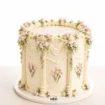 Blush Rose Garden Cake
