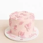 Pink Petal Blossom Cake