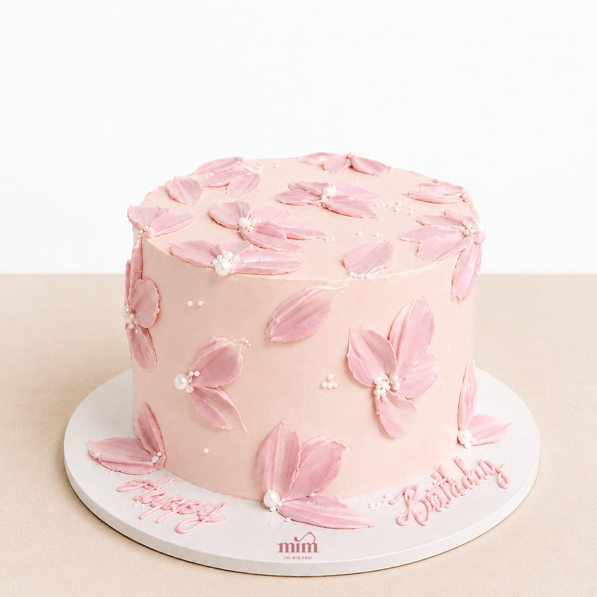 WhatsApp Image 2026-06-14 at 8.27.37 AM Pink Petal Blossom Cake - Image 1