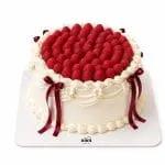 Red Raspberry Elegance Cake