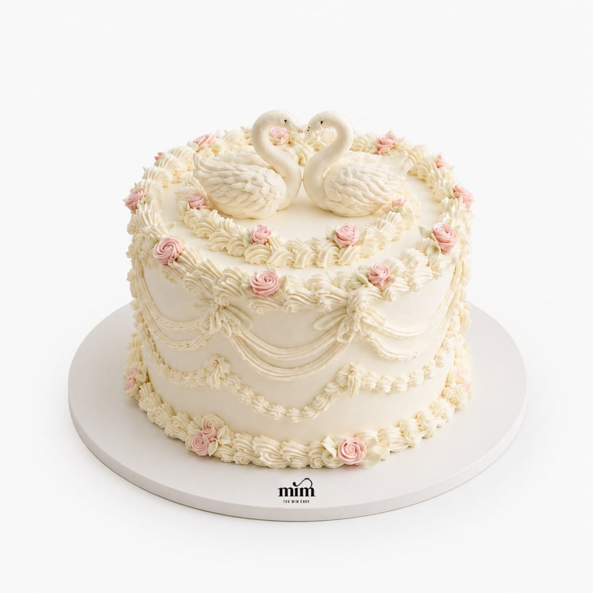 WhatsApp Image 2026-06-15 at 4.13.01 AM Swan Romance Cake - Image 1