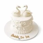 Elegant Swan Cake
