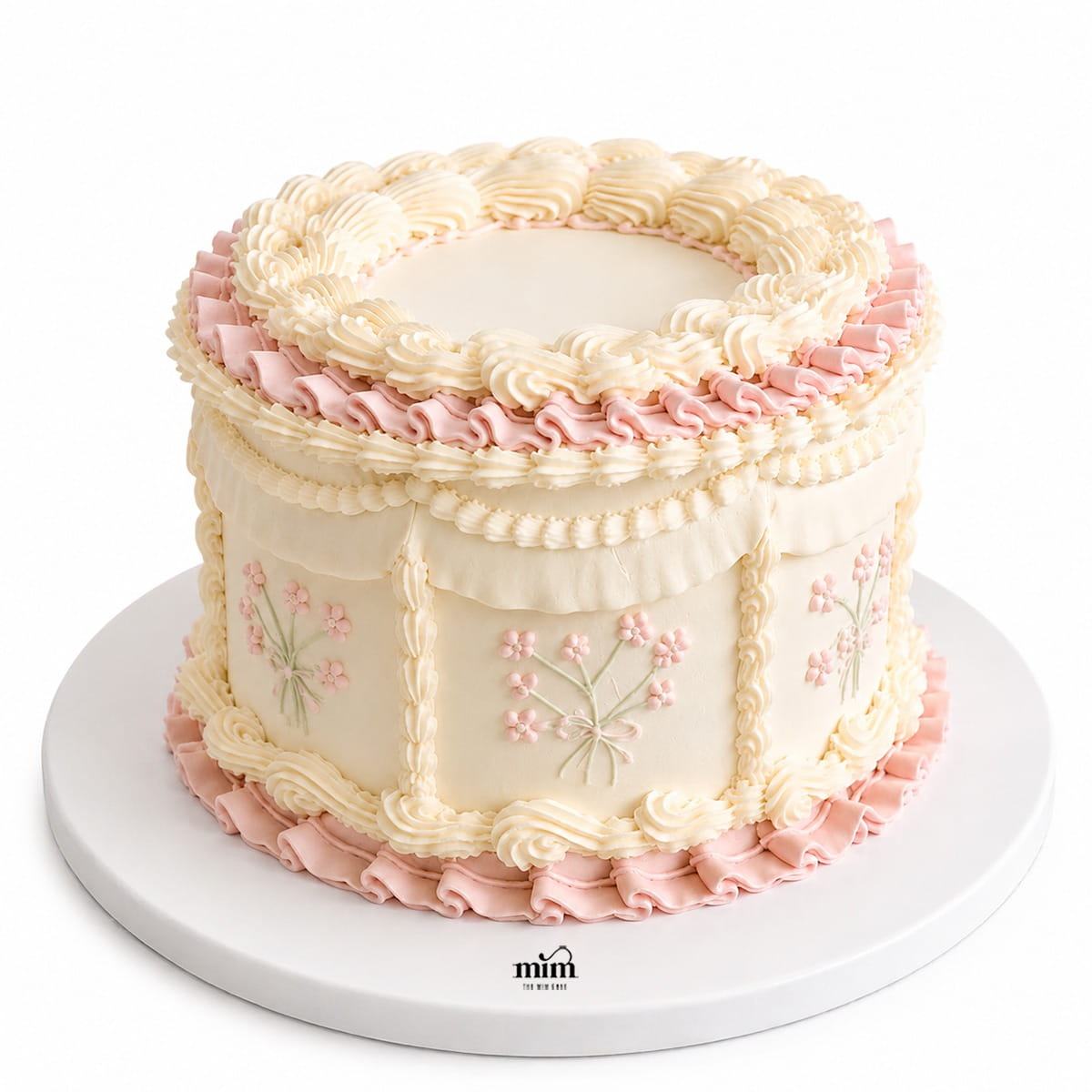 WhatsApp Image 2026-06-17 at 5.21.47 AM Blush Garden Cake - Image 1