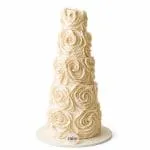 Rose Garden Wedding Cake