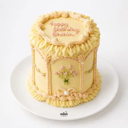 Golden Blossom Cake