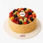 Fresh Fruit Delight Cake
