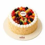 Garden Fruit Celebration Cake