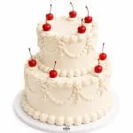 Cherry Charm Celebration Cake