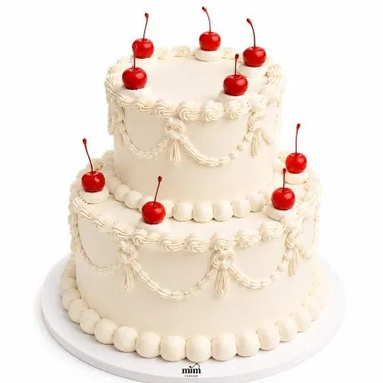Cherry Charm Celebration Cake