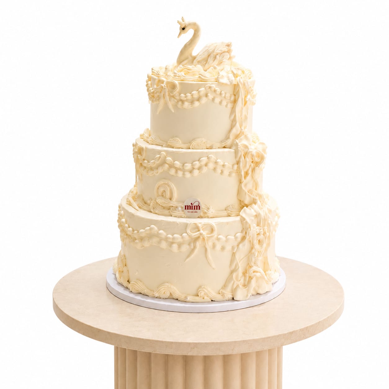 WhatsApp Image 2026-06-18 at 9.45.36 AM Pearl Swan Cake 3 - Image 1