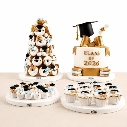 Golden Graduation Dessert Collection