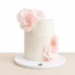 Blush Bride Floral Cake