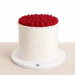 Raspberry Crown Cake