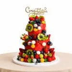 Luxury Fruit Celebration Cake