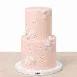 Blush Pearl Blossom Cake