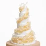 Golden Veil Cake