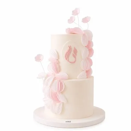 Pink Petal Harmony Cake