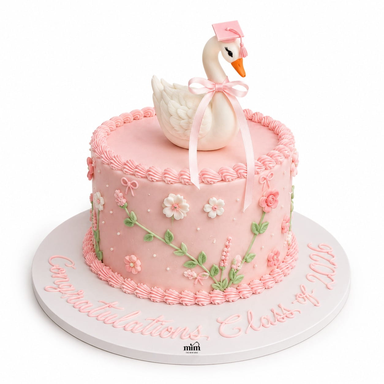 WhatsApp Image 2026-07-10 at 7.19.25 AM Swan Class of 2026 Cake - Image 1