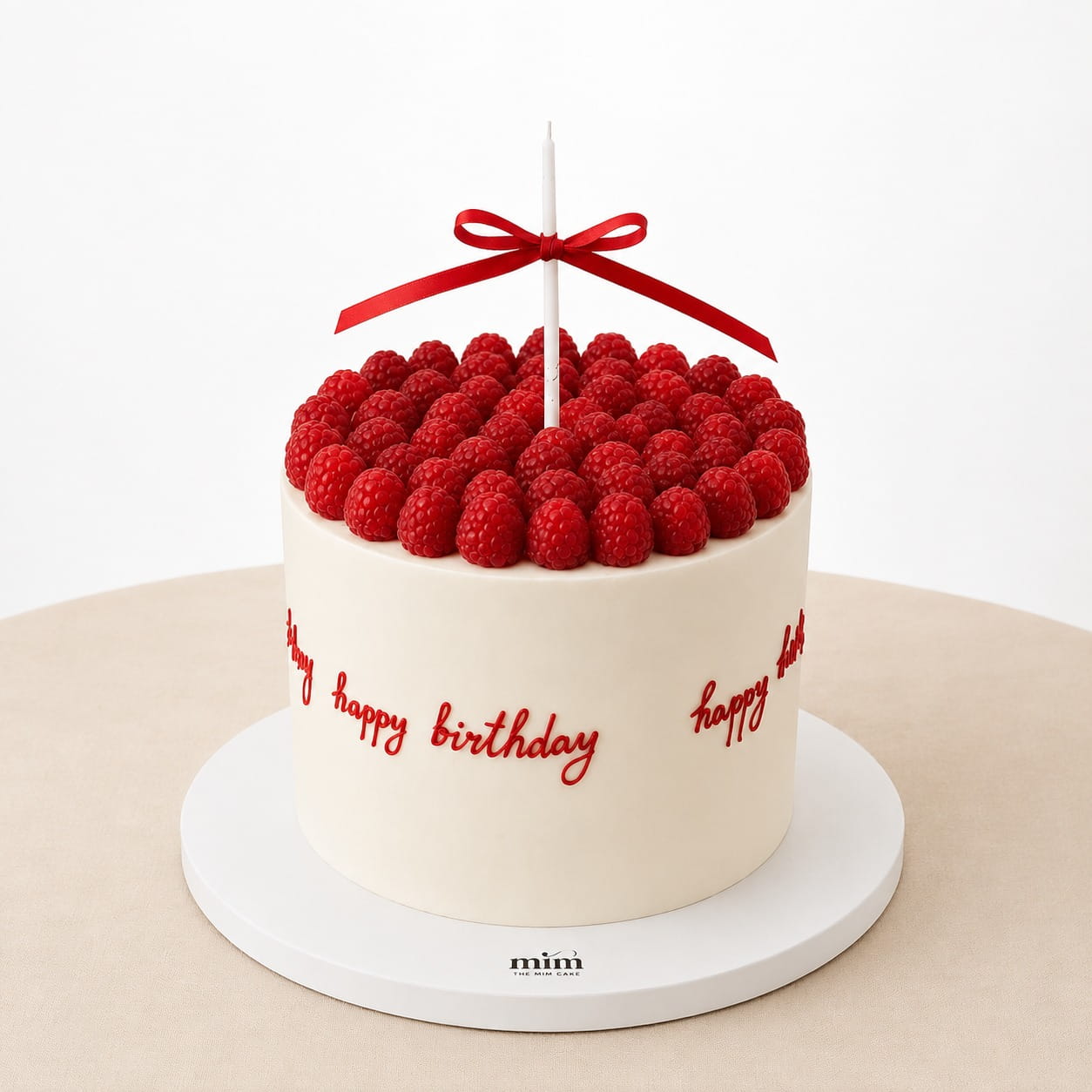 WhatsApp Image 2026-07-15 at 5.39.17 AM Raspberry Bow Cake - Image 1