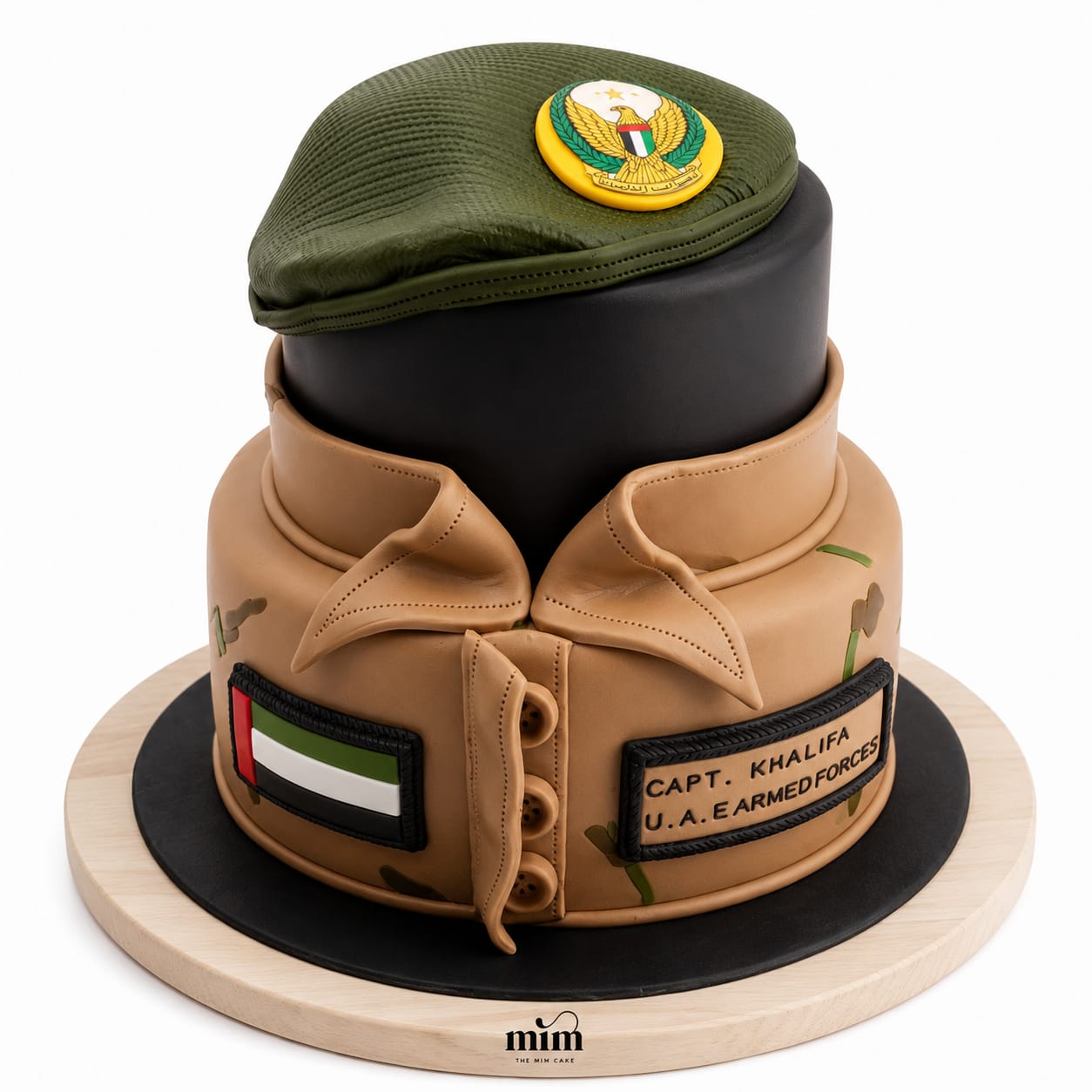WhatsApp Image 2026-07-30 at 10.32.36 AM Military Uniform Beret Cake - Image 1