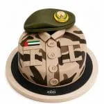 Camouflage Military Uniform Cake