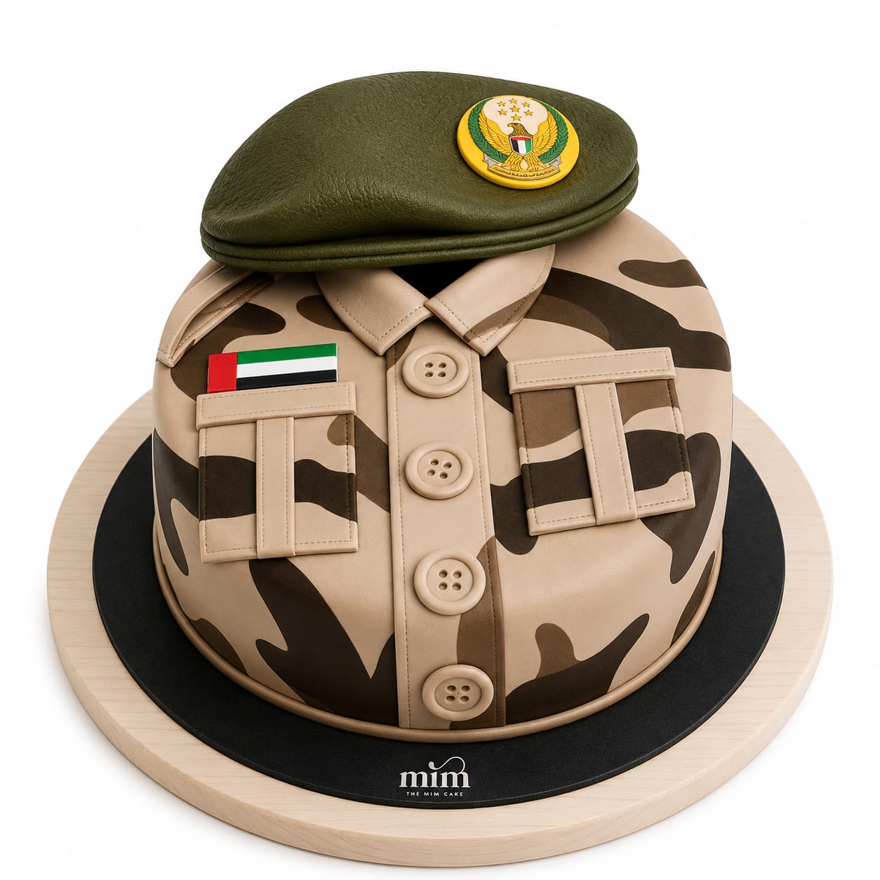 WhatsApp Image 2026-07-30 at 10.33.16 AM Camouflage Military Uniform Cake - Image 1
