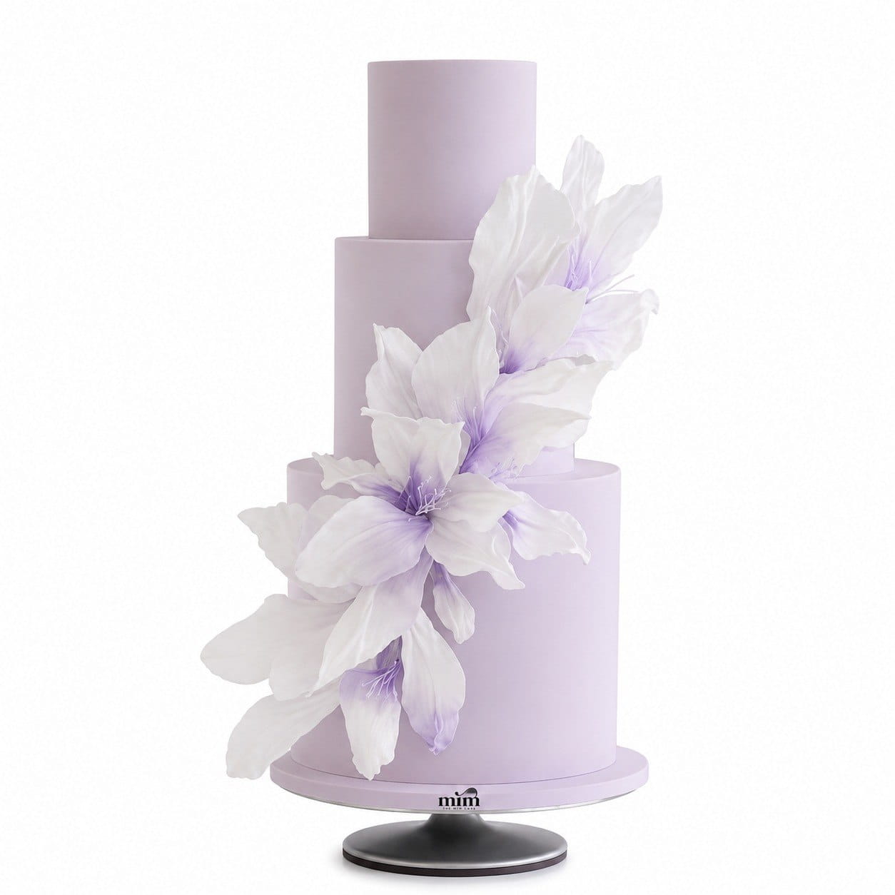 Lavender Floral Elegance Cake Lavender Floral Elegance Cake - Image 1