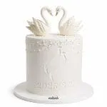 Swan Elegance Cake
