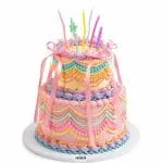 Pastel Celebration Cake