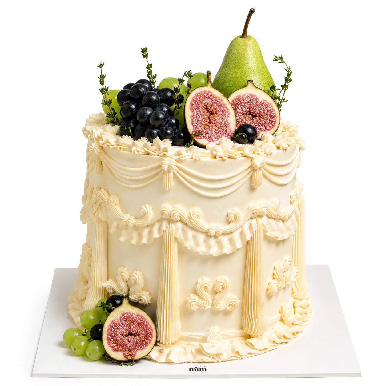 Vintage Fruit Drapery Cake Vintage Fruit Drapery Cake - Image 1