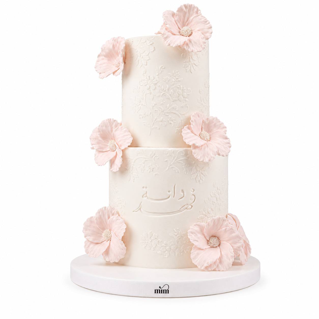 Blush Floral Elegance Cake Blush Floral Elegance Cake - Image 1